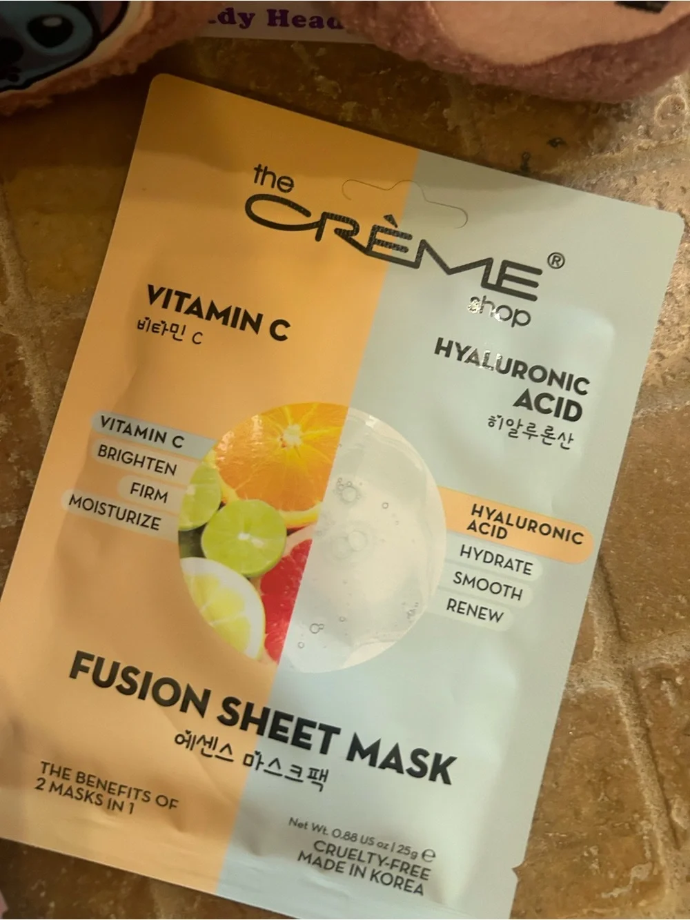 The Creme Shop hydrating pink